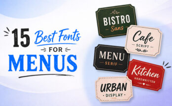 15 best fonts for menus that boost readability and style