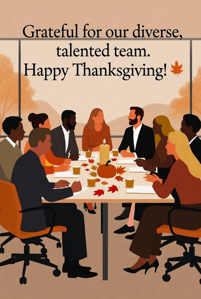 thanksgiving greetings professional multicultural