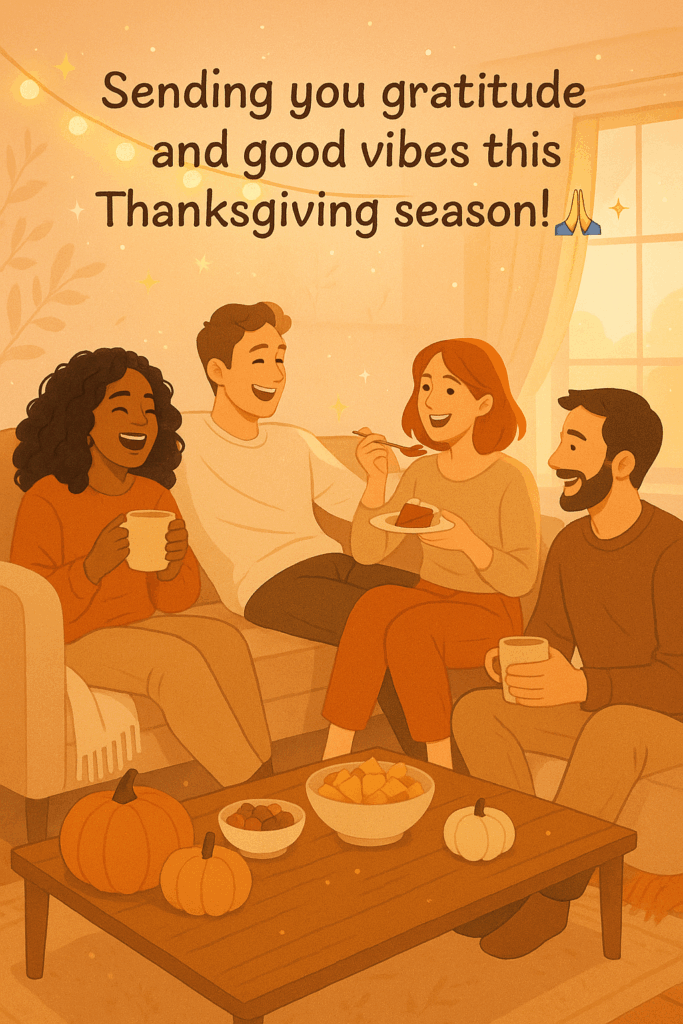 english casual thanksgiving greetings