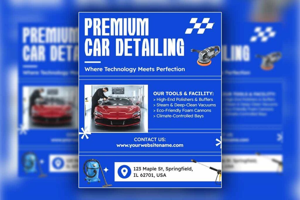 Upgraded detailing tools, skilled team, and verified certifications