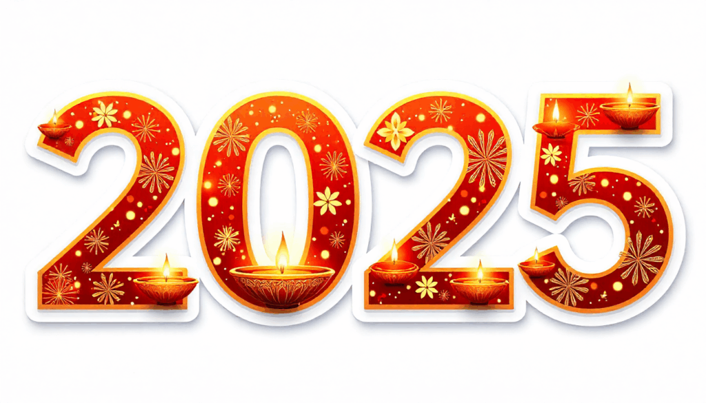 2025 decorative sticker