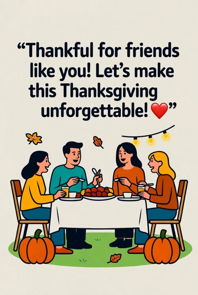 english lighthearted thanksgiving greetings