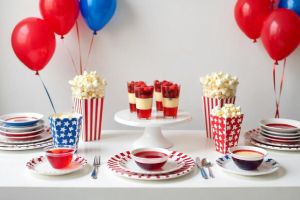 4th Of July Food & Table Decoration Images