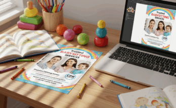 Babysitting Credibility Flyers for Premium Providers