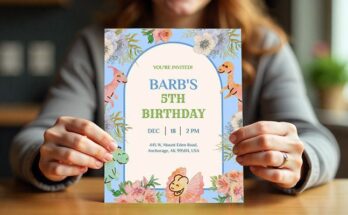 Birthday Flyer Case Study How DIY Design Generated
