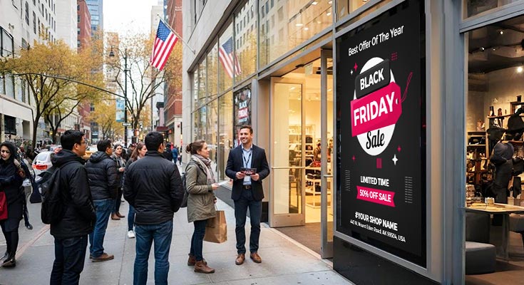 Black Friday Flyer Distribution Geographic Targeting Guide