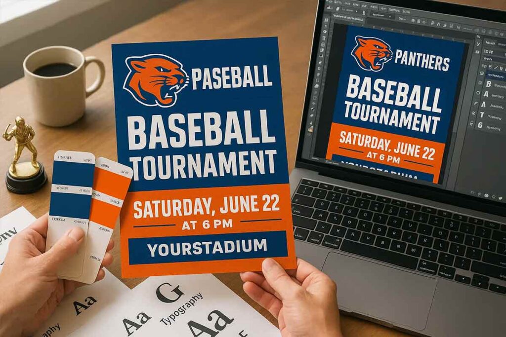 Branding strategies for professional baseball flyer templates