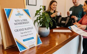 Brand Recognition Raffle Flyers for Service Providers