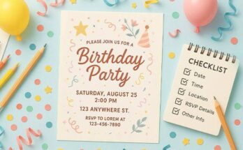 Birthday Flyer Must-Haves: A Handy Checklist for Flawless Invitations