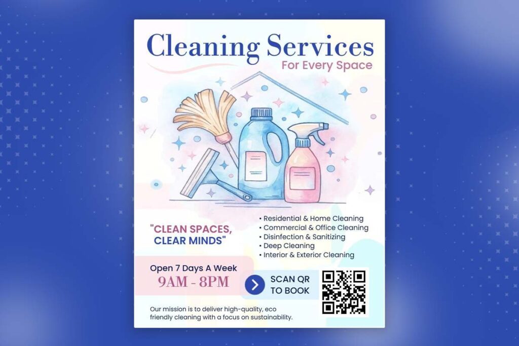 Cleaning Services Promotion Flyer