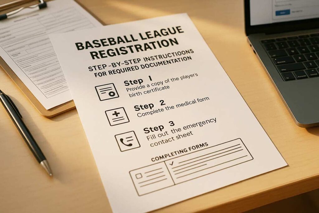 Clear step-by-step instructions and validation reduce registration errors.