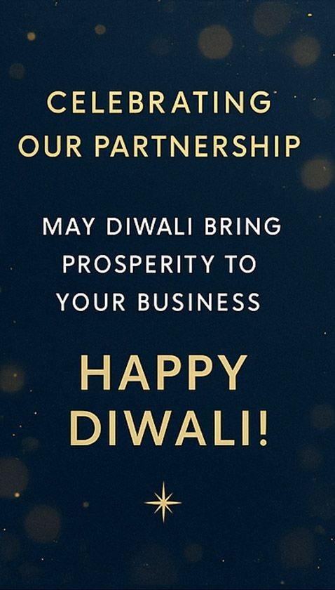 Corporate-style festive design