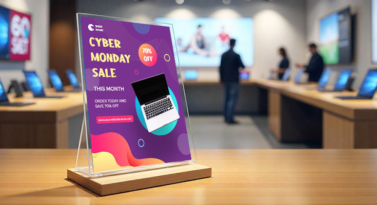 Cyber Monday Flyer Design Templates for Service Providers