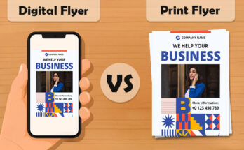 Digital vs Print Flyer