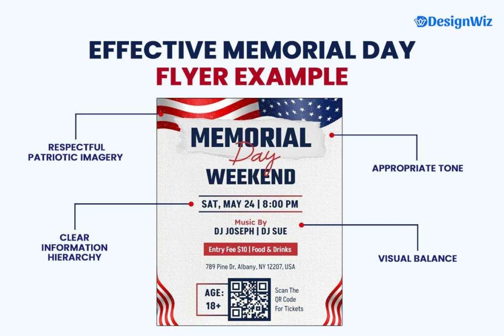 Effective Memorial Day Flyer Example