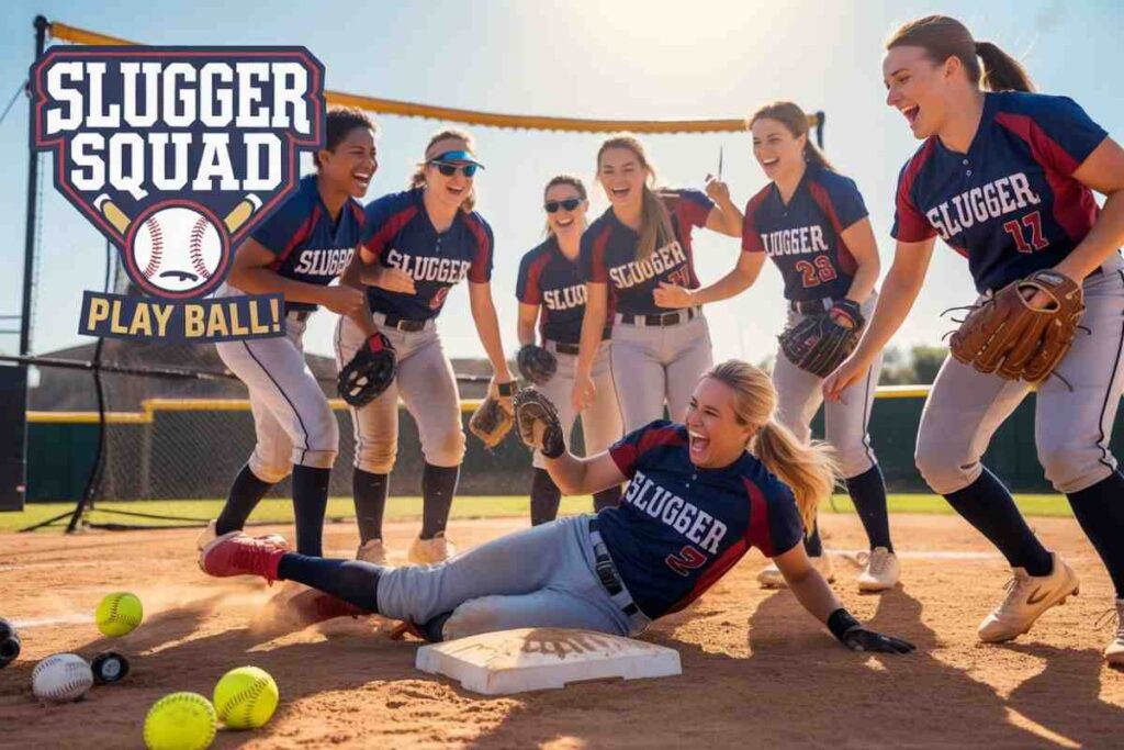 Funny Softball Image