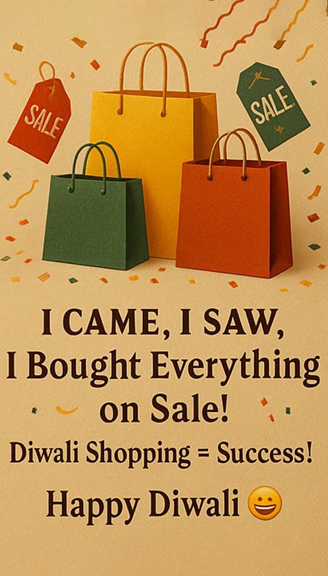 Funny sale shopping design