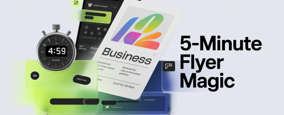 Generate a Stunning Business Flyer in Under 5 Minutes