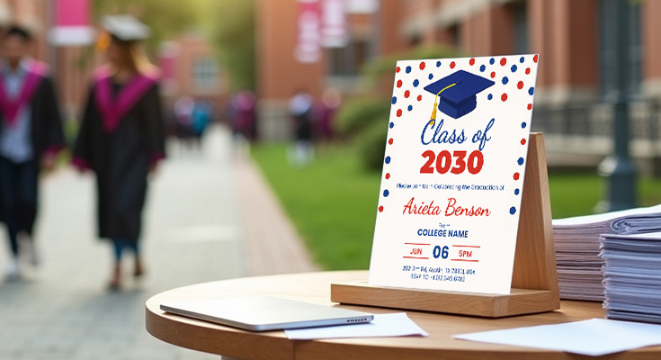Graduation Lead Generation Flyers for New Service Providers
