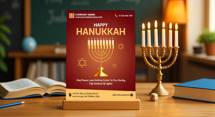 Hanukkah Flyer Content for Educational Service Providers