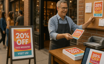 how one local business grew using the flyer maker