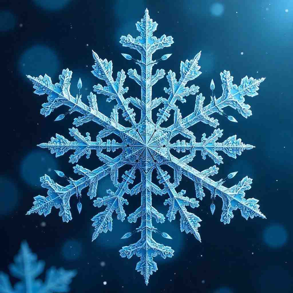 Intricate Snowflake Pattern