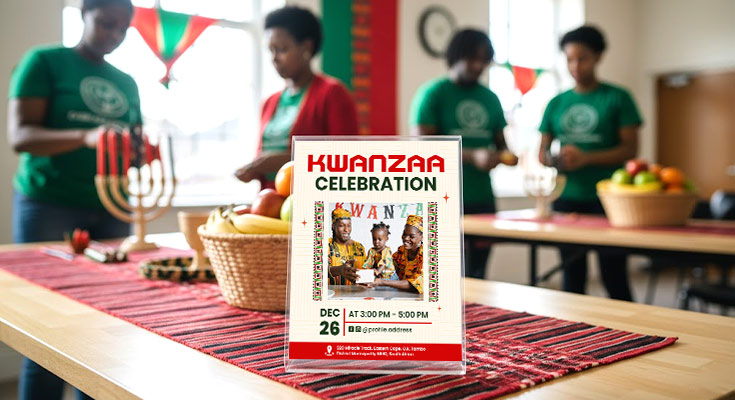 Kwanzaa Last-Minute Flyers for Quick Event Setup