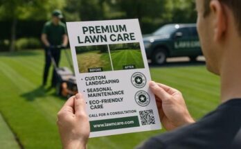 Lawn Care Lead Generation Flyers for Premium Service