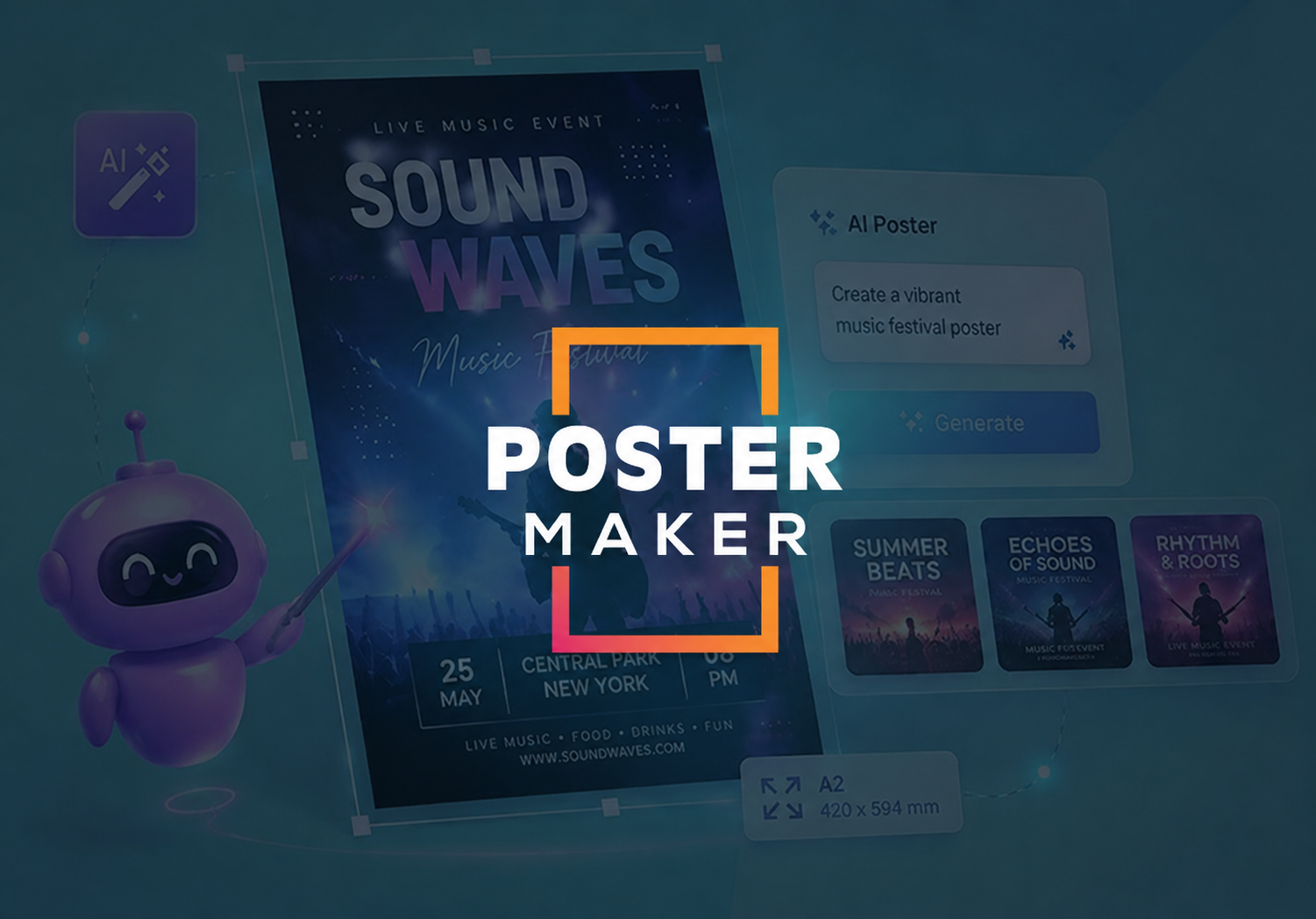 poster maker app by designwiz