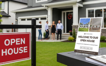 Professional Open House Flyers Build Authority Fast