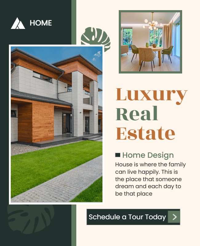 Property tour flyer