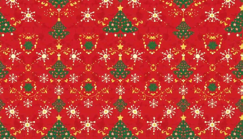 Red & Green Pattern