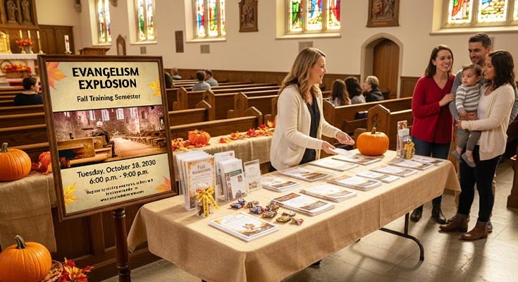 Seasonal Evangelism Flyers Build Solo Ministry Credibility