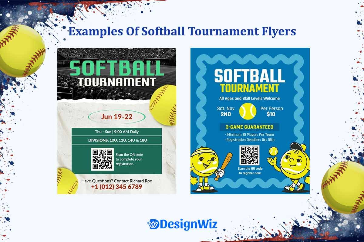 Examples of Softball Tournament Flyer