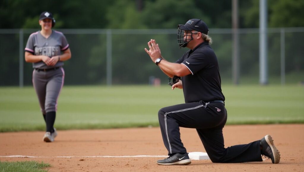 Softball Umpire/Official Image