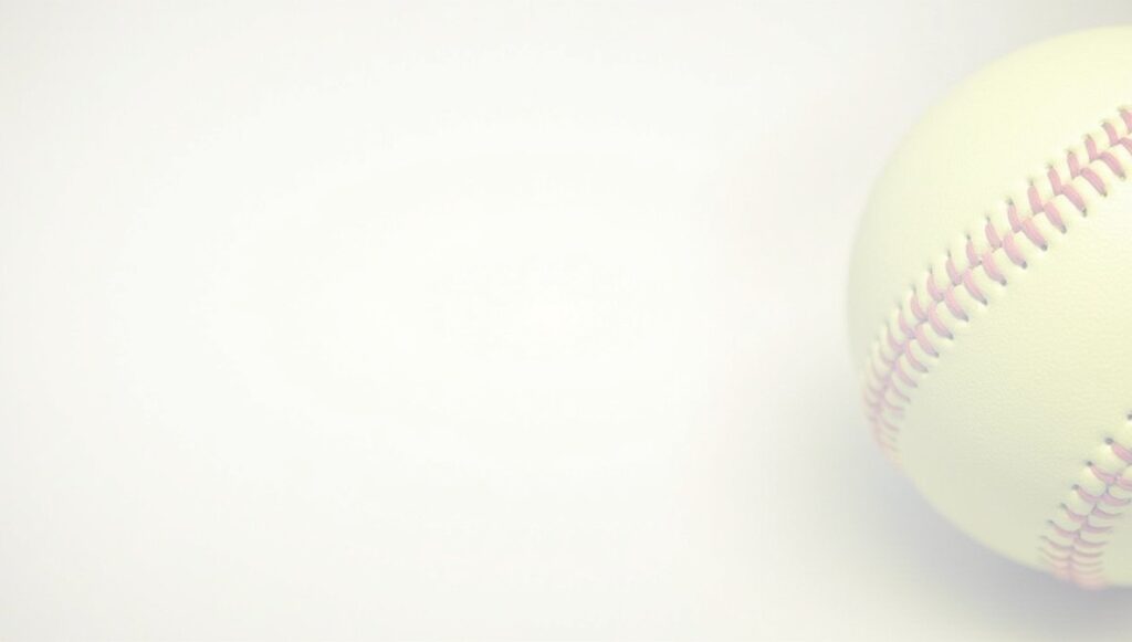 A baseball on a white background, showing red stitching and a smooth surface.
