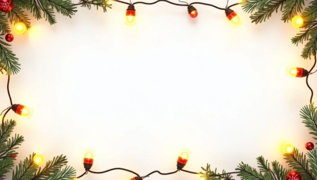 String Lights Border