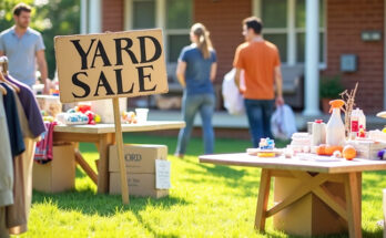 Yard Sale Lead Generation Flyers for Service Providers
