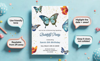 Flyer Design Etiquette Fonts Texts and Messaging Guide