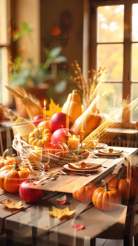 Thanksgiving Harvest Festival Concept Background