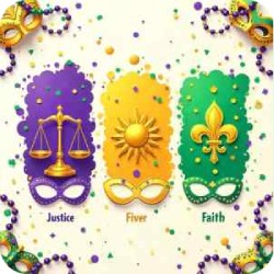 Symbolic Meanings of Traditional Mardi Gras Colors