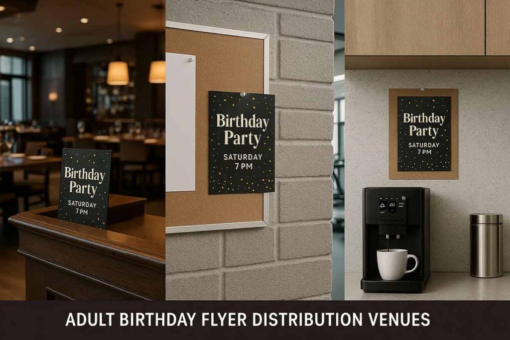 Adult Birthday Distribution Venues