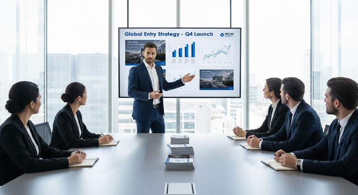 Advertisement Market Entry Flyers for New Ad Agencies