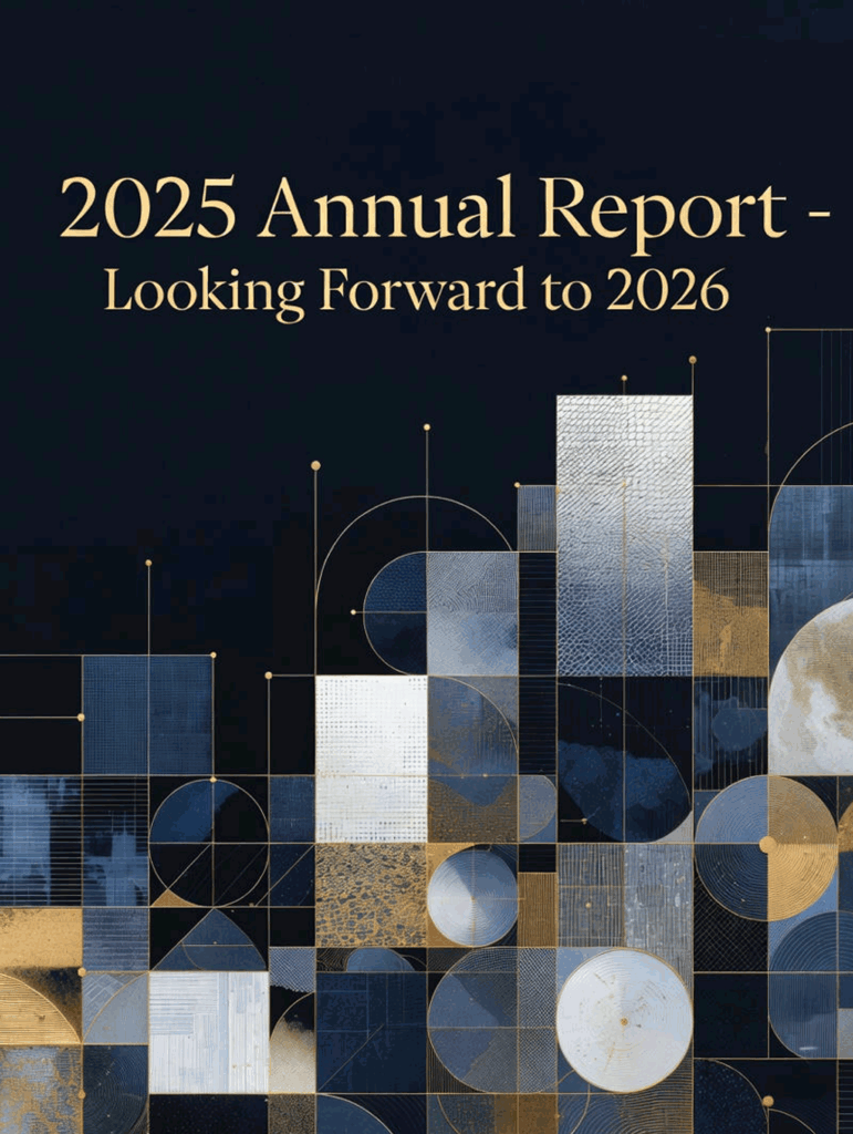 Annual Report Cover for New Year