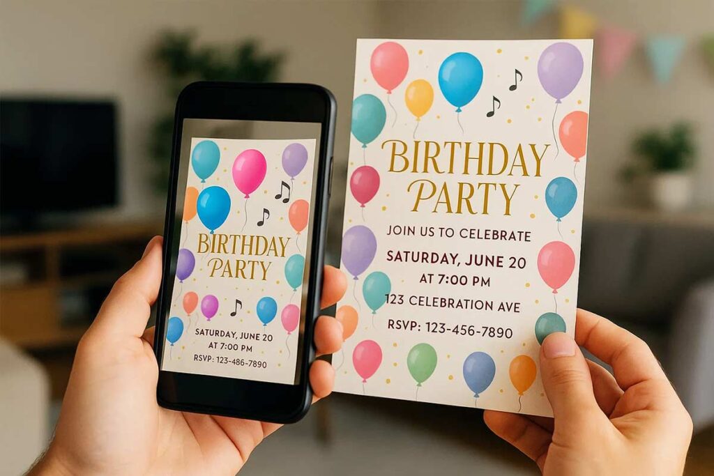 Ar Birthday Flyer Tech