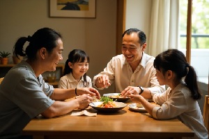 asian father's day celebrations in pictures
