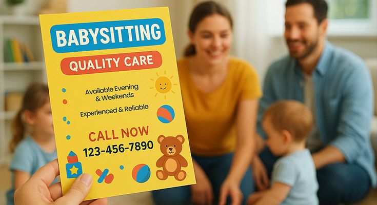 Babysitting Competitive Flyers That Win More Clients