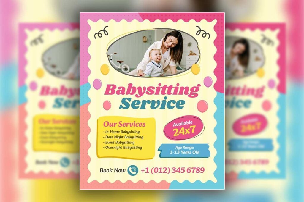 Babysitting Cost-effective Flyers Successful For Attracting Your First Clients