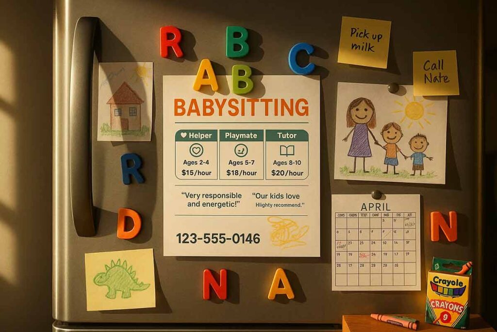 Babysitting Flyer Design Strategies Help Creative Specialists