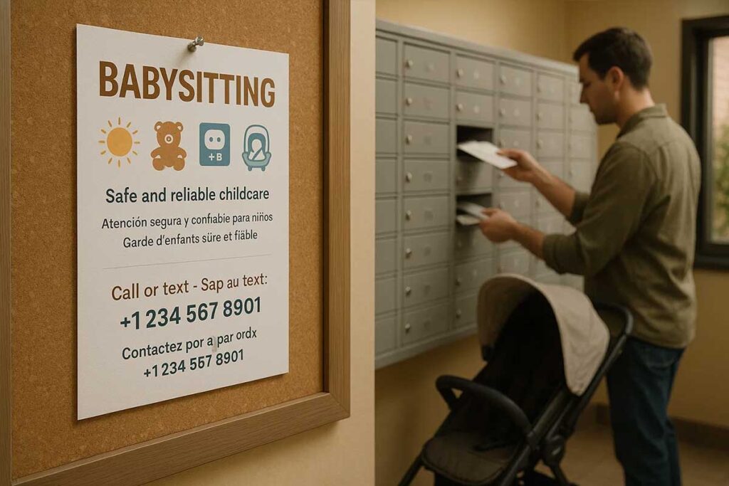 Babysitting Flyer Distribution Be Optimized For Apartment Complex